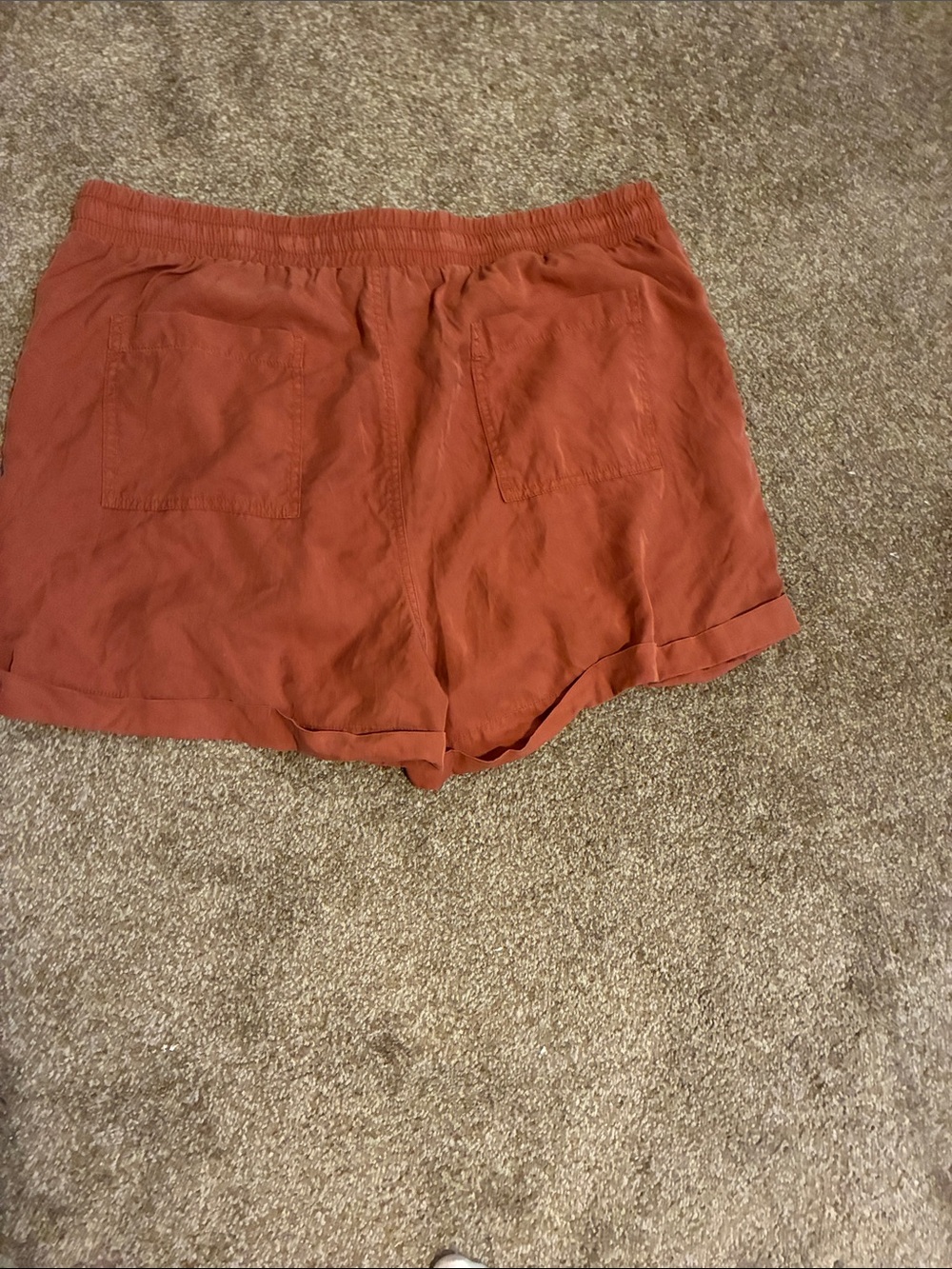 Universal Thread Rust Drawstring Athletic Shorts - Picture 3 of 4
